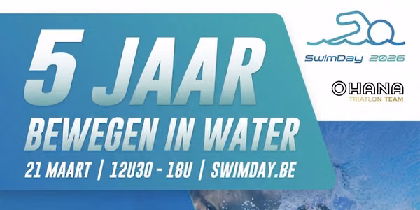 SwimDay 21 maart 2027 — Uitgaan in Knokke-Heist